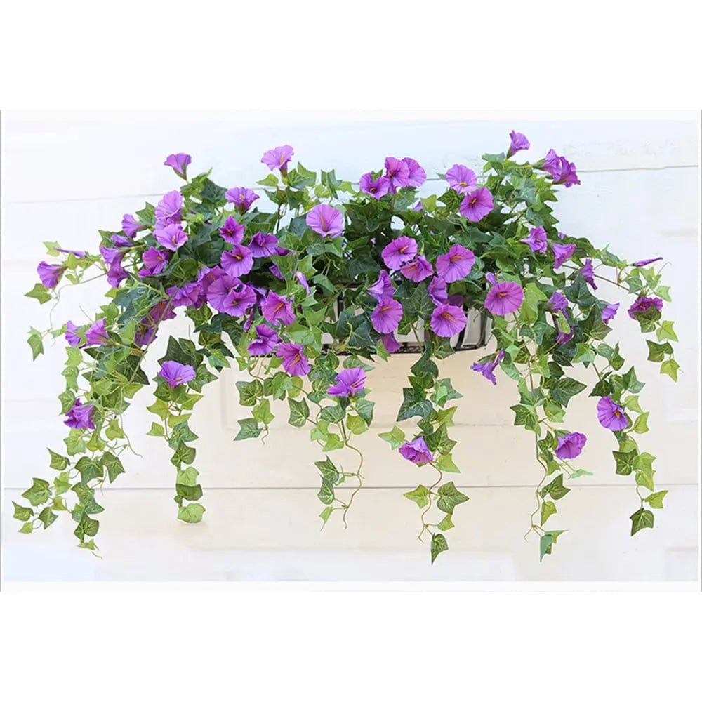Realistic, UV-resistant artificial morning glory - Buy one, get one! | Ka-mostore