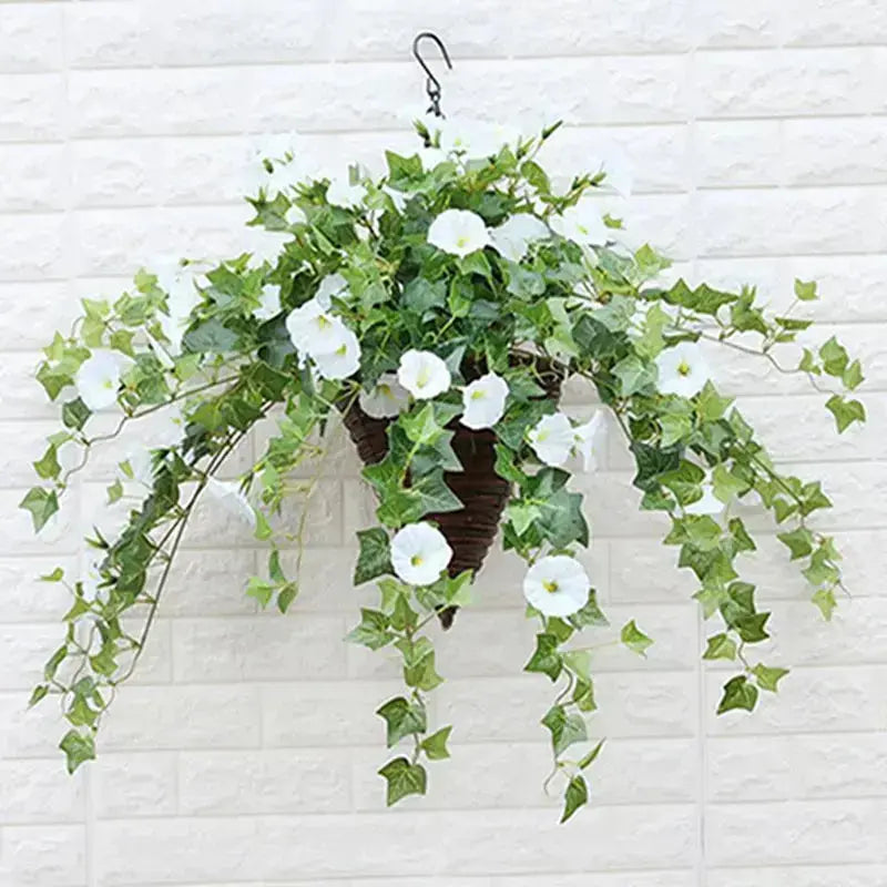 Realistic, UV-resistant artificial morning glory - Buy one, get one! | Ka-mostore