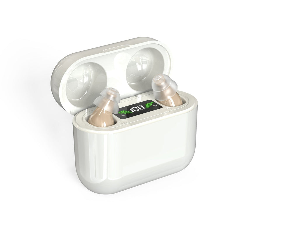 Rechargeable Invisible In-Ear Hearing Aid Device | Ka-mostore