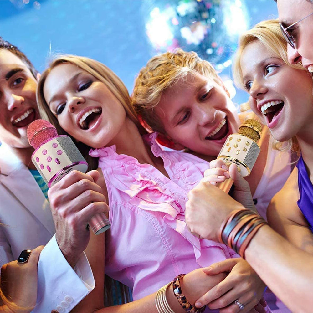 Rechargeable Wireless Bluetooth Karaoke Microphone | Ka-mostore