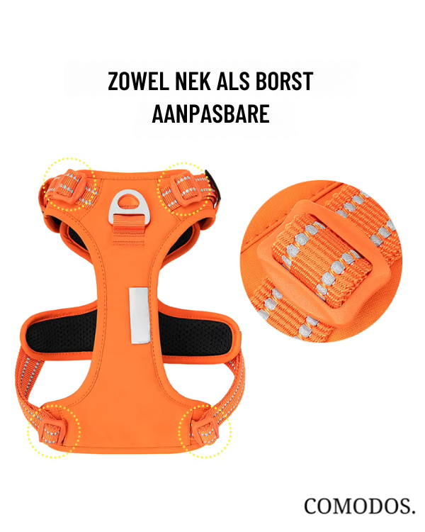 Secure Dog Vest | Adjustable No-Pull Control Harness | Ka-mostore