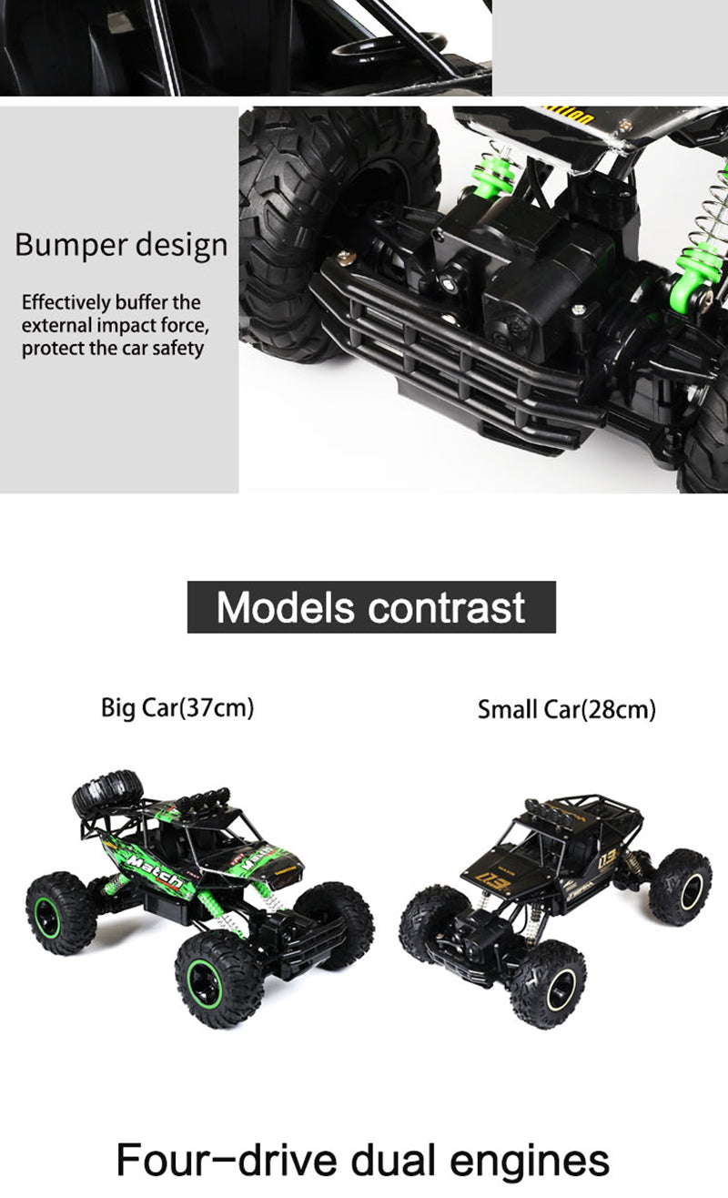 Remote Control Car 4x4 Rock Crawler Monster Truck | Ka-mostore