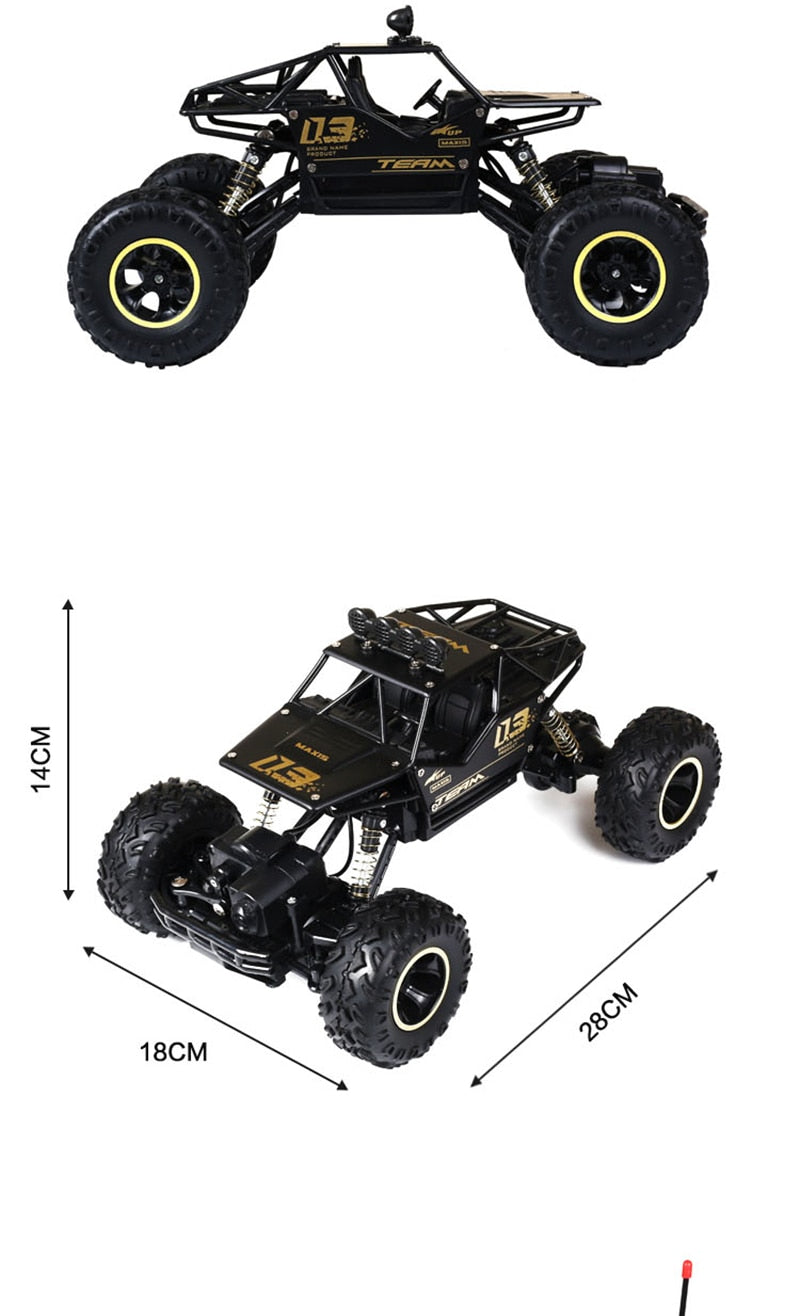 Remote Control Car 4x4 Rock Crawler Monster Truck | Ka-mostore