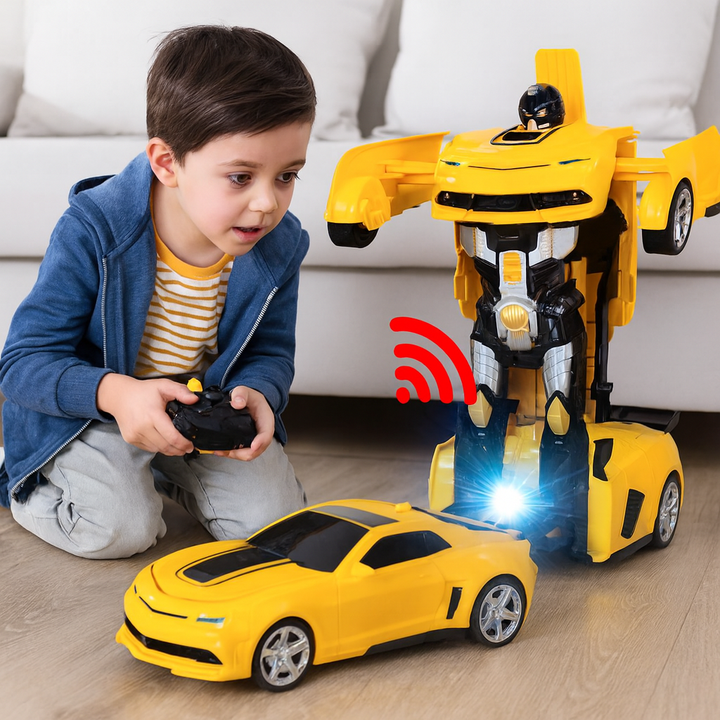 Remote Control Robot Car Transforming Toy | Ka-mostore