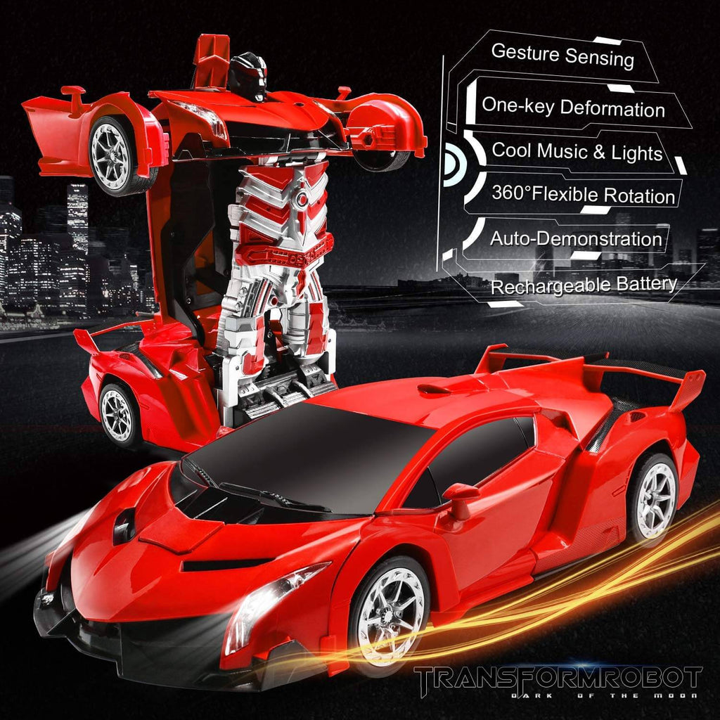 Remote Control Robot Car Transforming Toy | Ka-mostore