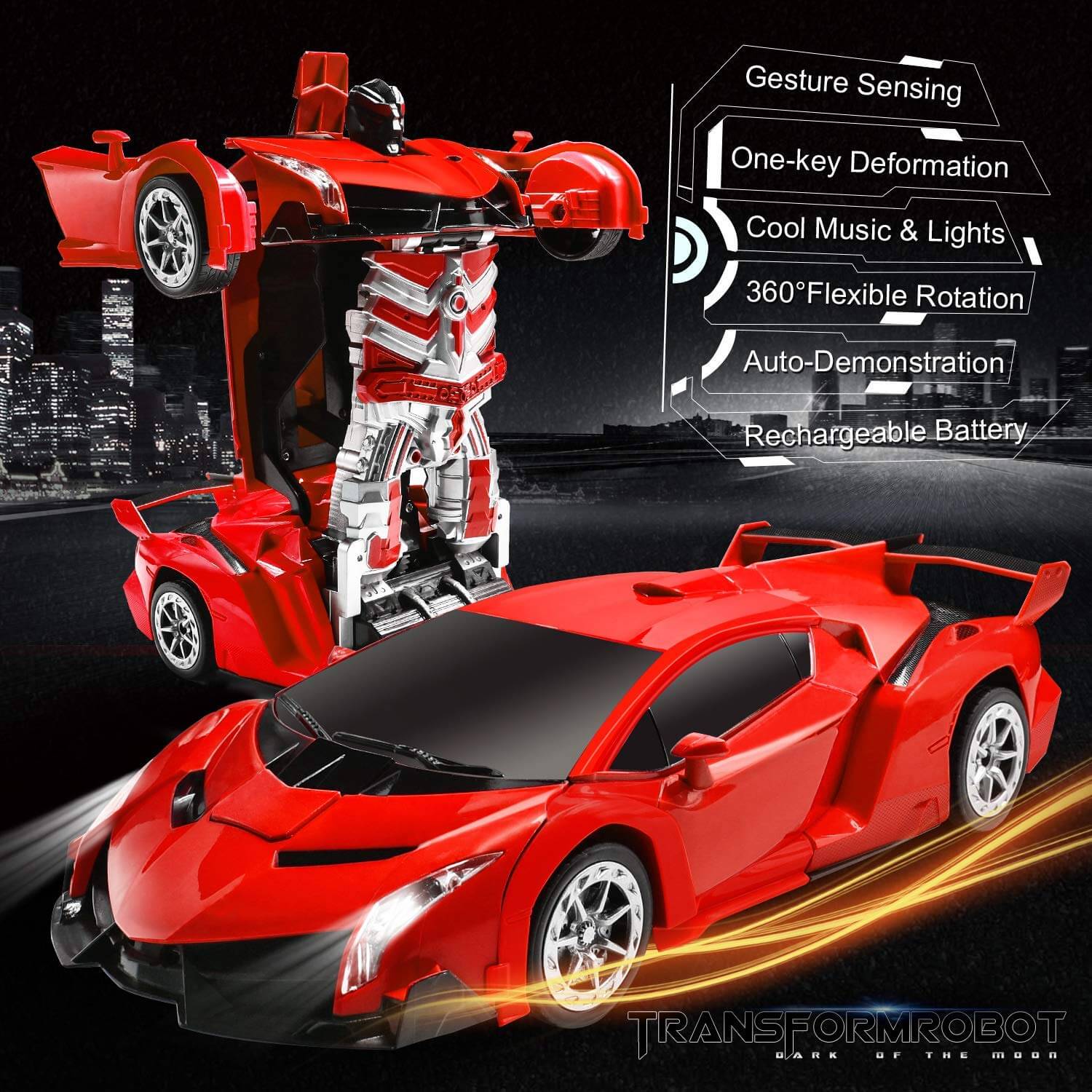 Remote Control Robot Car Transforming Toy | Ka-mostore