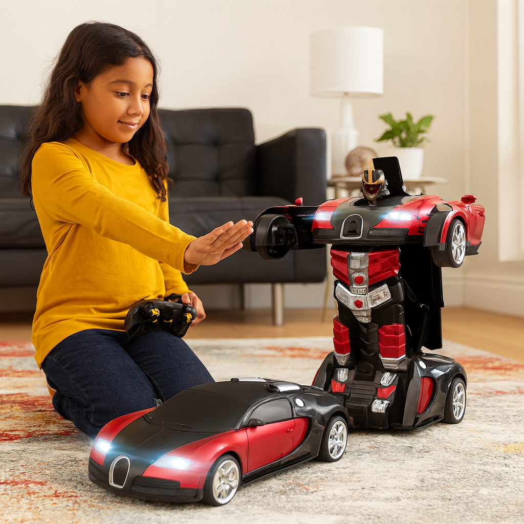 Remote Control Robot Car Transforming Toy | Ka-mostore