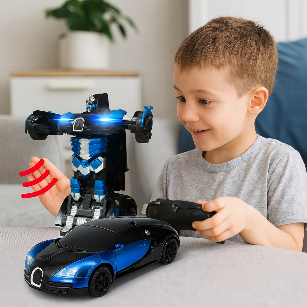 Remote Control Robot Car Transforming Toy | Ka-mostore