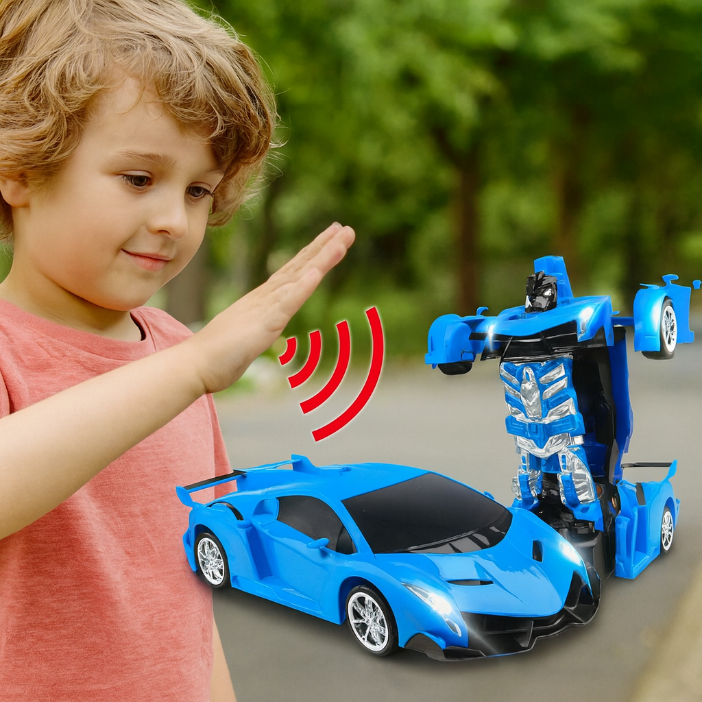 Remote Control Robot Car Transforming Toy | Ka-mostore