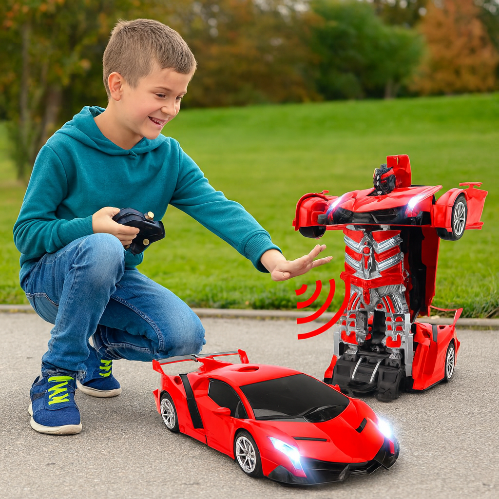 Remote Control Robot Car Transforming Toy | Ka-mostore