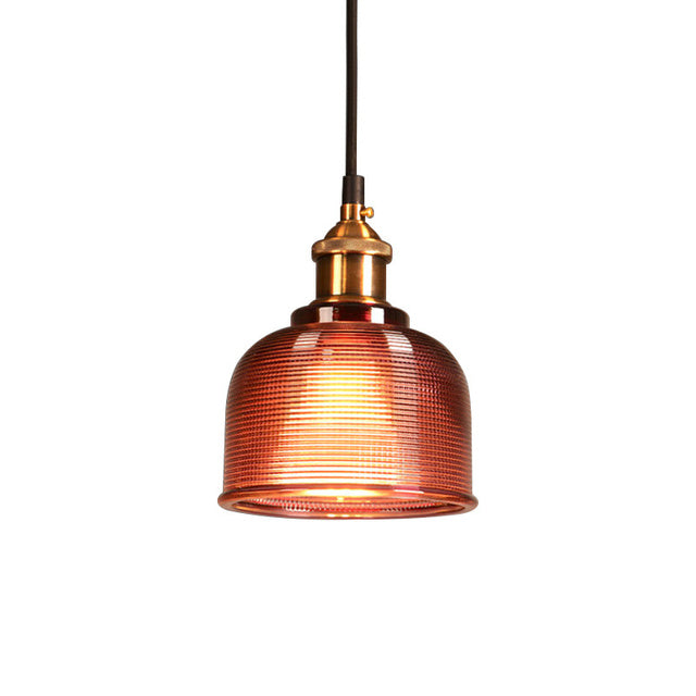 Retro Glass Pendant Light | European Vintage Design | Ka-mostore