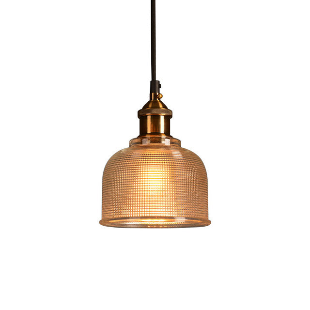 Retro Glass Pendant Light | European Vintage Design | Ka-mostore