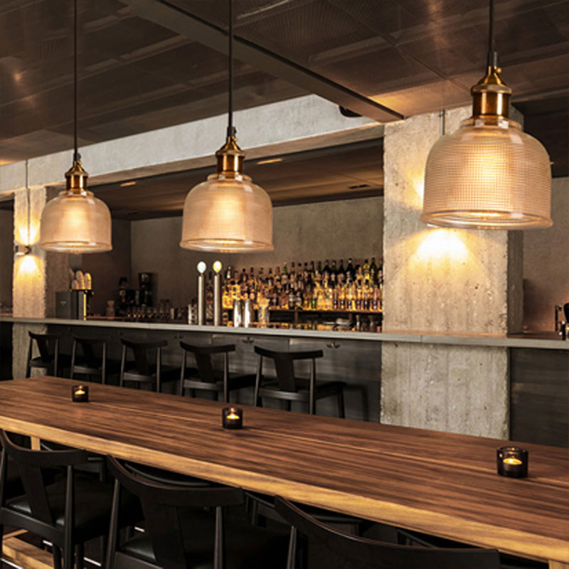 Retro Glass Pendant Light | European Vintage Design | Ka-mostore