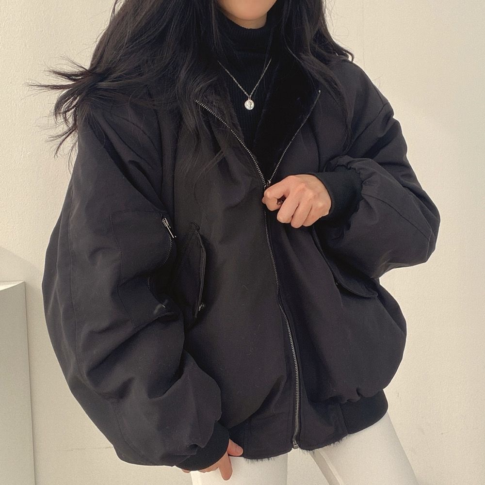 Cozy Reversible Hooded Jacket | Ka-mostore