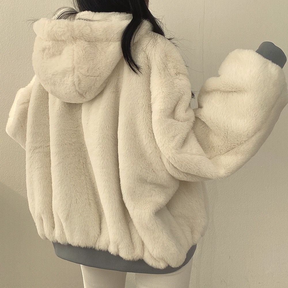 Cozy Reversible Hooded Jacket | Ka-mostore
