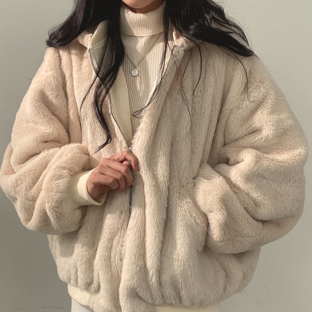 Cozy Reversible Hooded Jacket | Ka-mostore