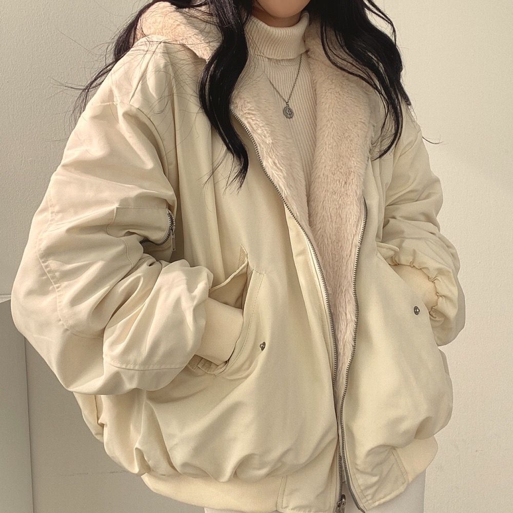 Cozy Reversible Hooded Jacket | Ka-mostore