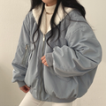 Cozy Reversible Hooded Jacket | Ka-mostore