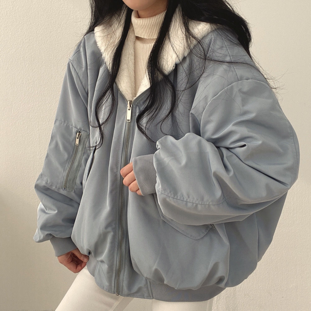 Cozy Reversible Hooded Jacket | Ka-mostore