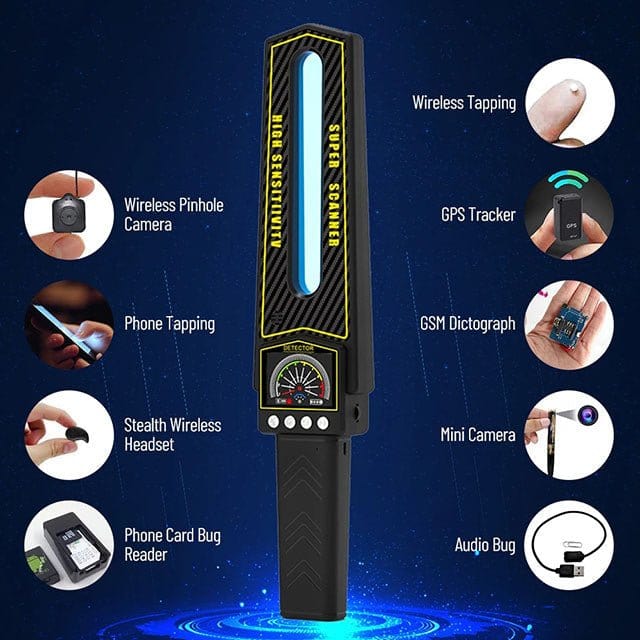 Portable Detector for Hidden Cameras, Bugs & Trackers | Ka-mostore