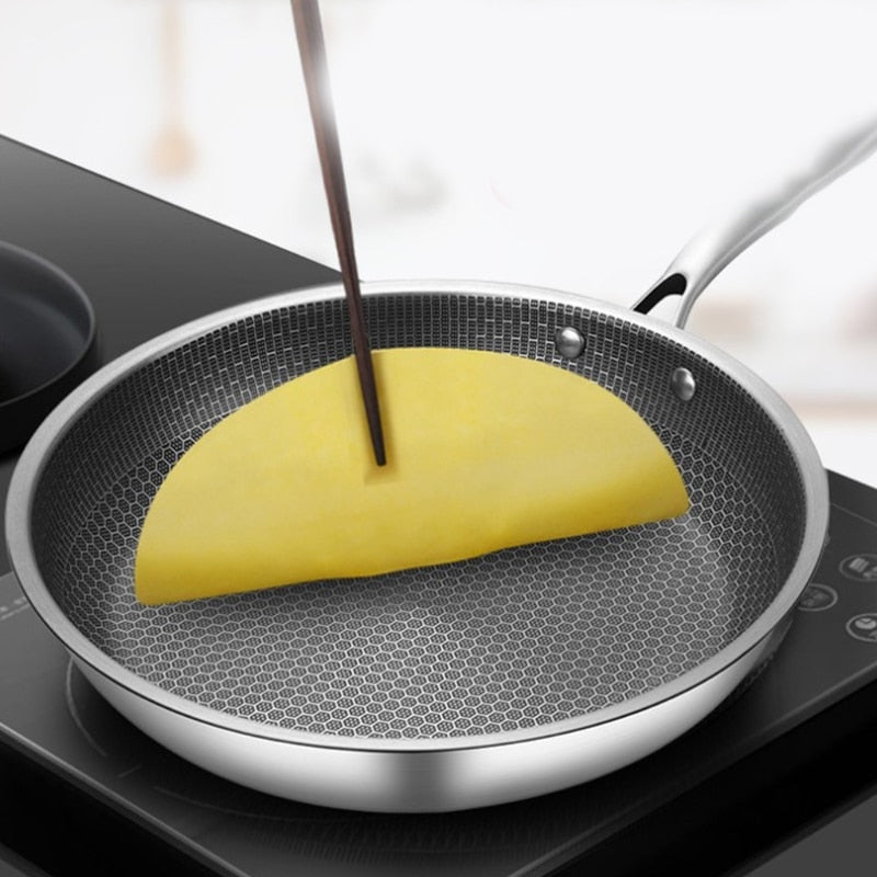 Sandsberg Frying Pan with Pixel Technology | High-Quality Non-Stick Coating | Perfect for Even Frying | Solid Design | Ka-mostore