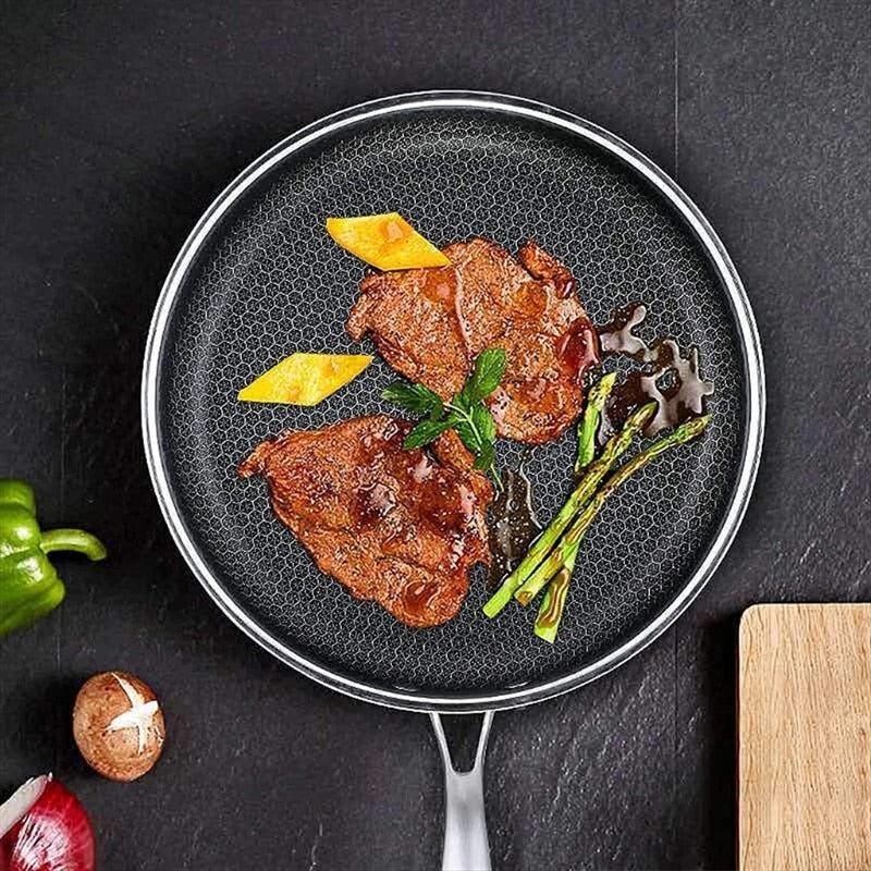 Sandsberg Frying Pan with Pixel Technology | High-Quality Non-Stick Coating | Perfect for Even Frying | Solid Design | Ka-mostore