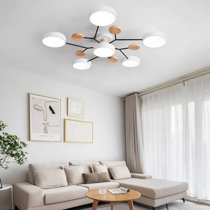 Scandinavian LED Ceiling Light | Branching Modern Light Design | Ka-mostore