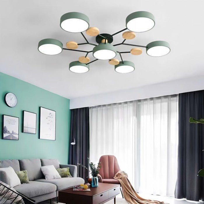 Scandinavian LED Ceiling Light | Branching Modern Light Design | Ka-mostore