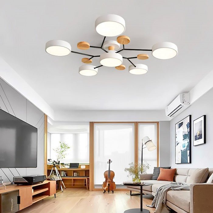 Scandinavian LED Ceiling Light | Branching Modern Light Design | Ka-mostore