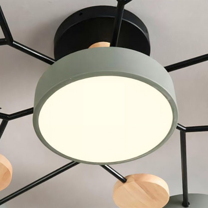 Scandinavian LED Ceiling Light | Branching Modern Light Design | Ka-mostore