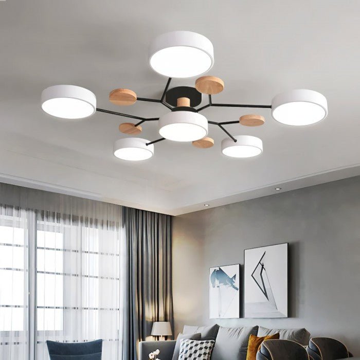 Scandinavian LED Ceiling Light | Branching Modern Light Design | Ka-mostore