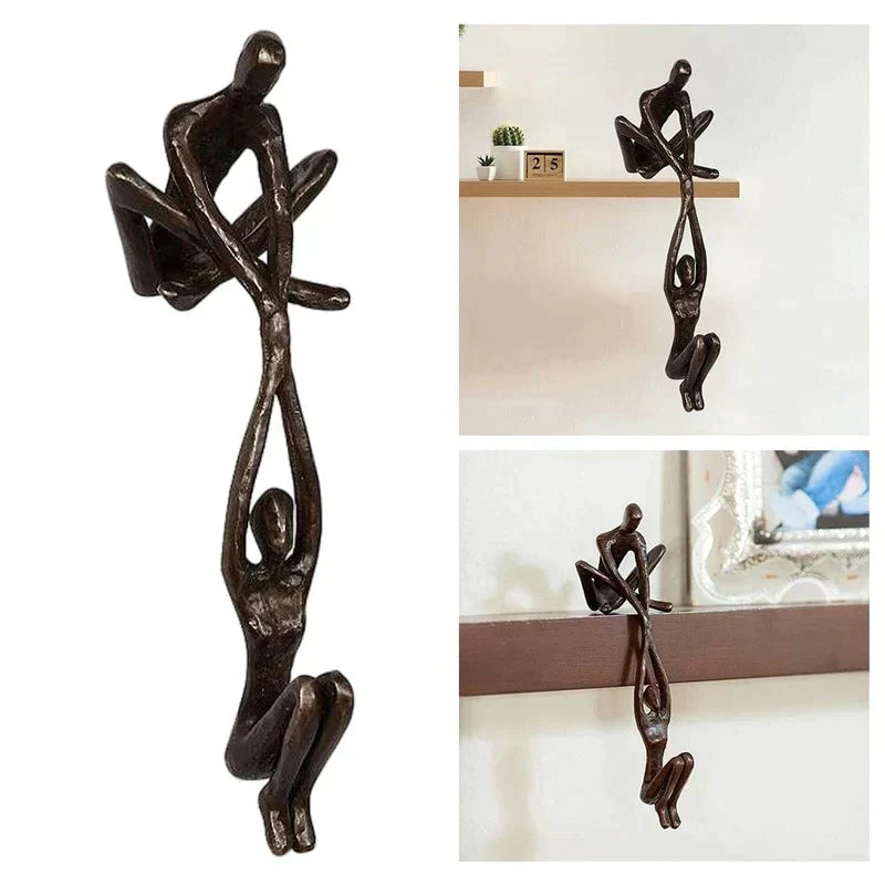 Sculpture Figurine Abstract Human Link | Ka-mostore