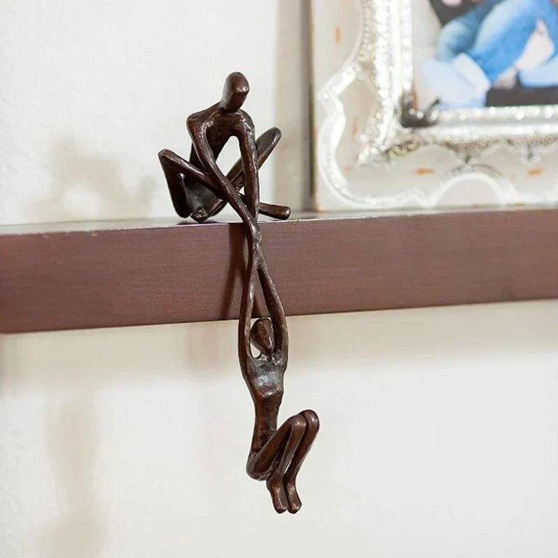 Sculpture Figurine Abstract Human Link | Ka-mostore