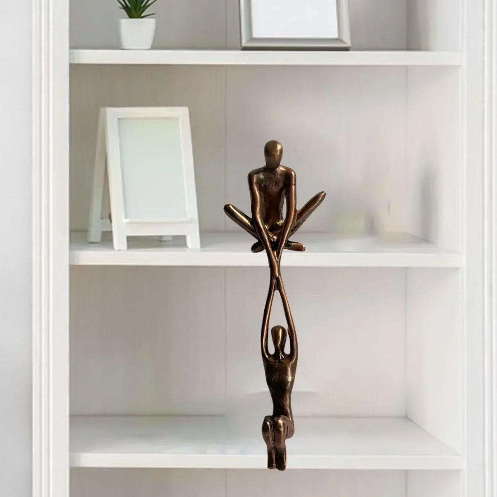 Sculpture Figurine Abstract Human Link | Ka-mostore