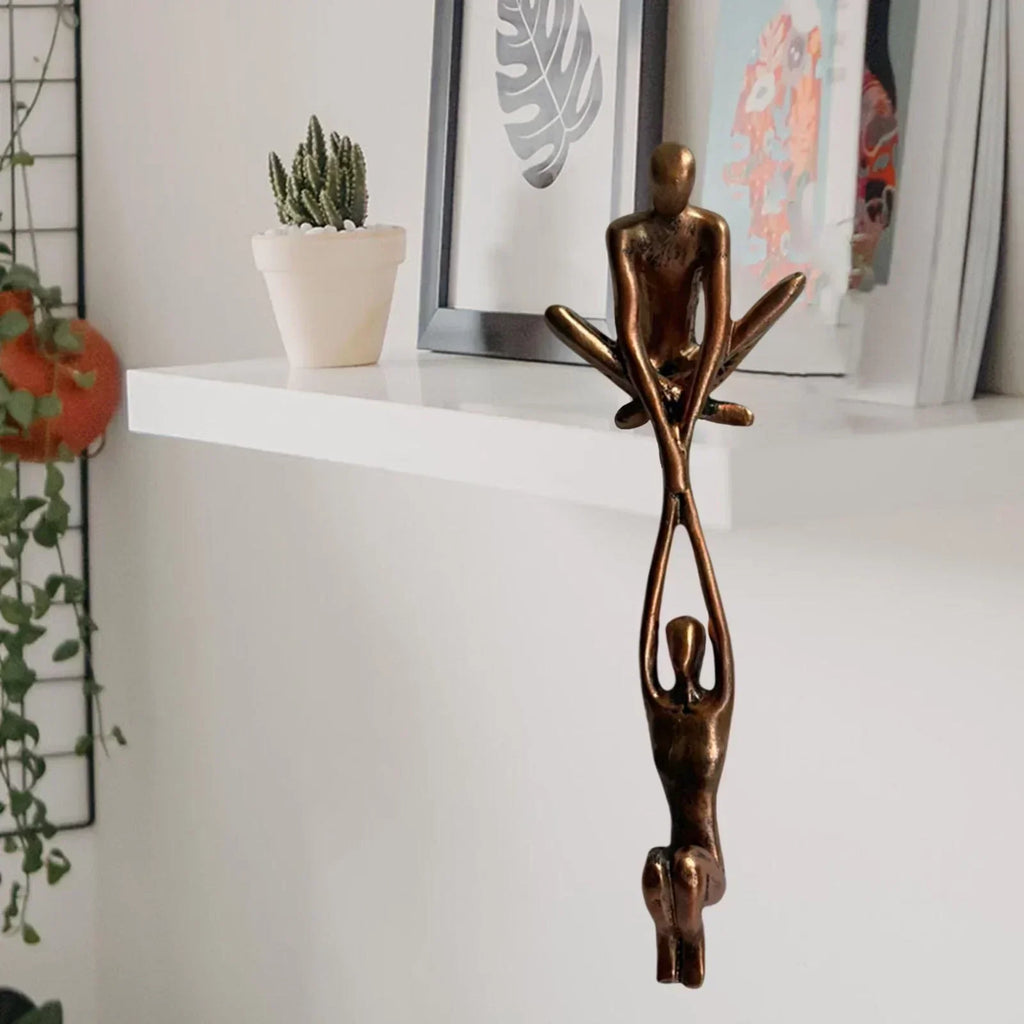 Sculpture Figurine Abstract Human Link | Ka-mostore