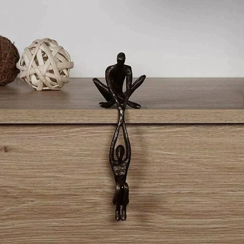 Sculpture Figurine Abstract Human Link | Ka-mostore