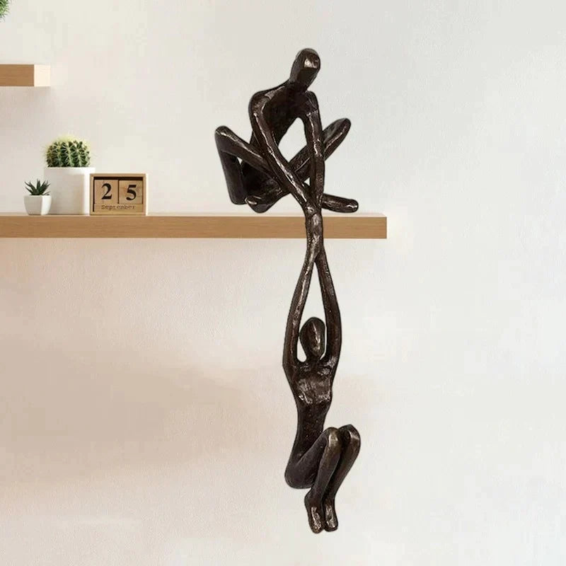 Sculpture Figurine Abstract Human Link | Ka-mostore