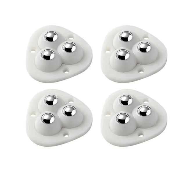 Self-adhesive fully swivel furniture moving wheels | Ka-mostore
