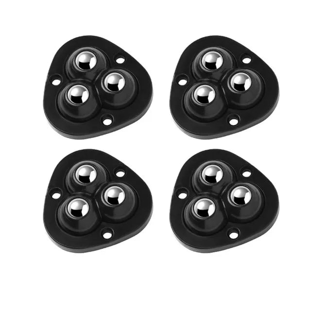 Self-adhesive fully swivel furniture moving wheels | Ka-mostore