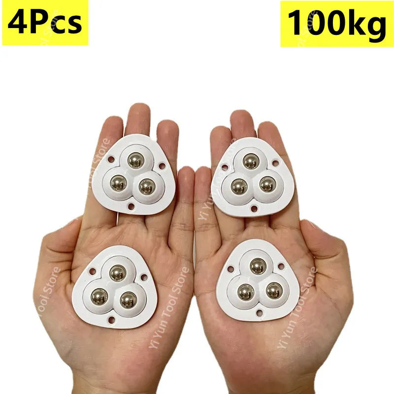Self-adhesive fully swivel furniture moving wheels | Ka-mostore