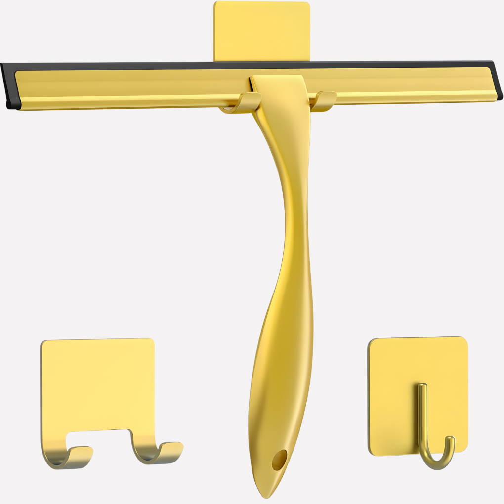 Glass and Tile Cleaning Squeegee with Hooks | Ka-mostore