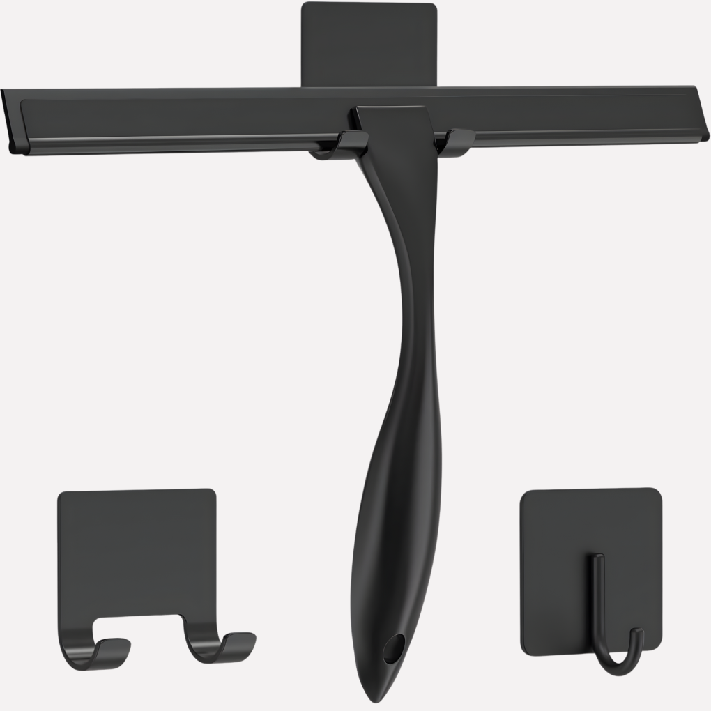 Glass and Tile Cleaning Squeegee with Hooks | Ka-mostore