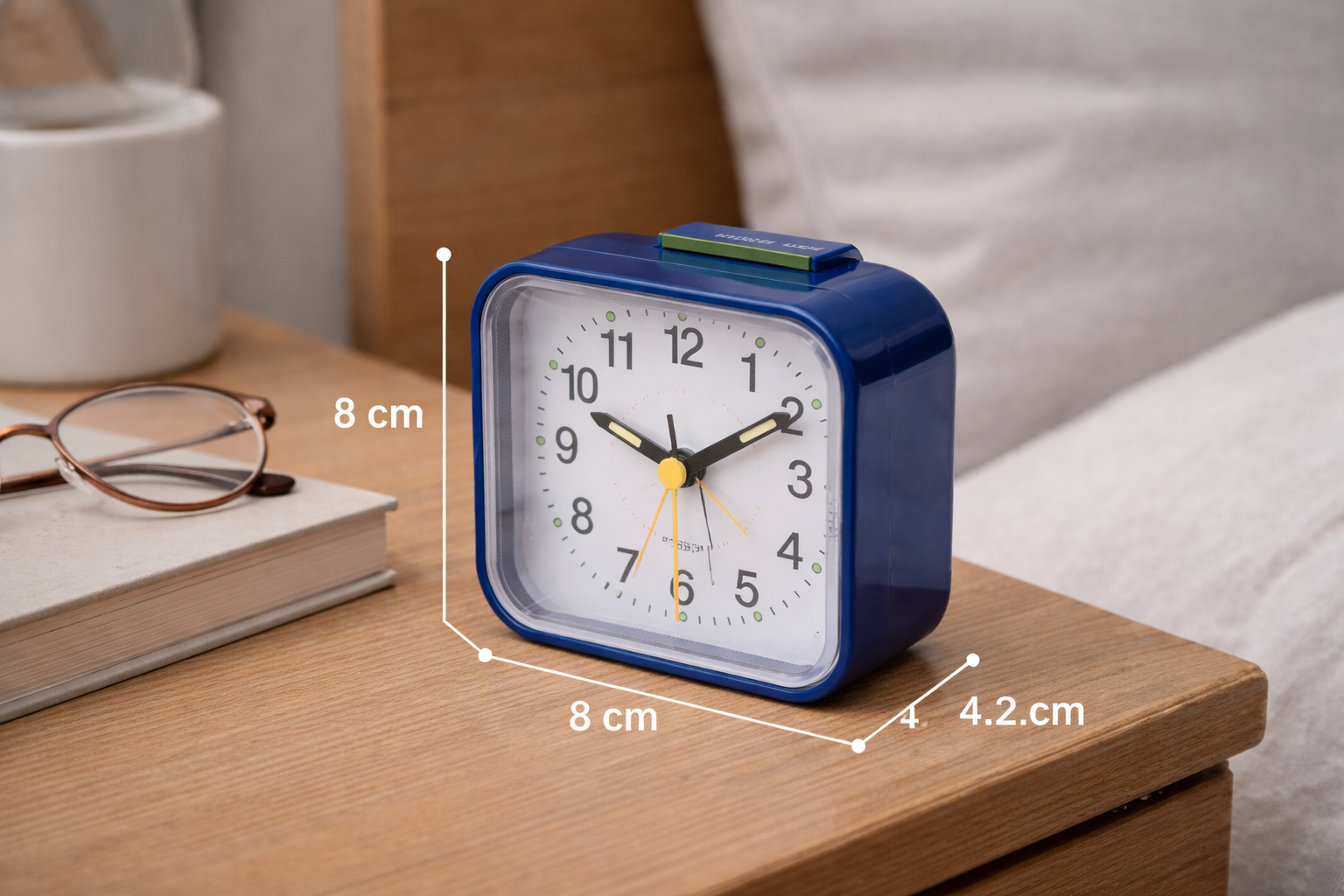 Silent & Peaceful Alarm Clock – Non-Ticking, Gentle Wake-Up Light, Snooze Function | Ka-mostore