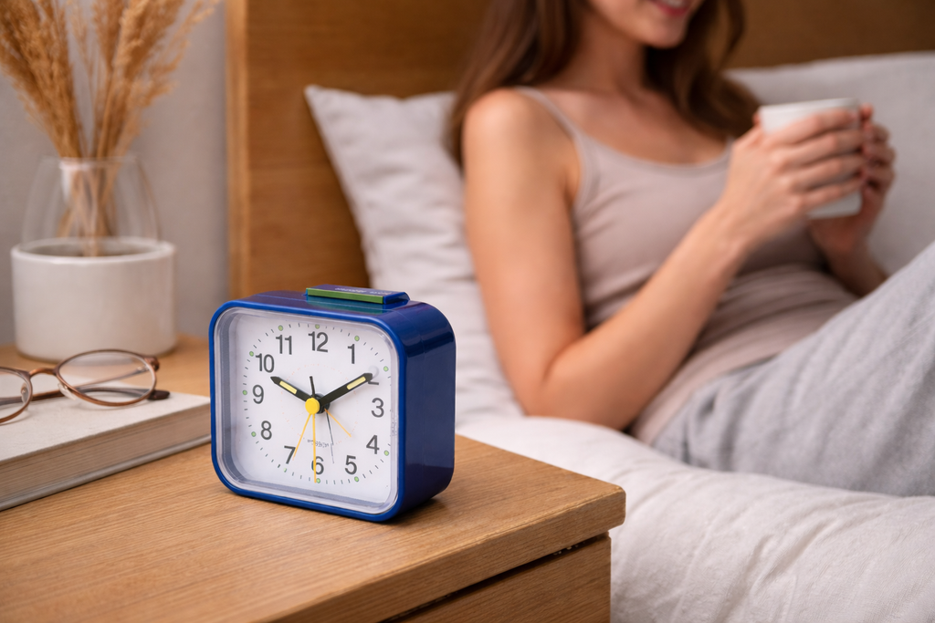 Silent & Peaceful Alarm Clock – Non-Ticking, Gentle Wake-Up Light, Snooze Function | Ka-mostore