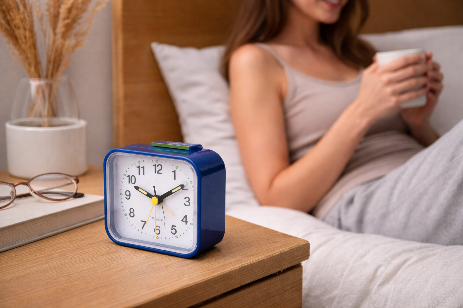 Silent & Peaceful Alarm Clock – Non-Ticking, Gentle Wake-Up Light, Snooze Function | Ka-mostore