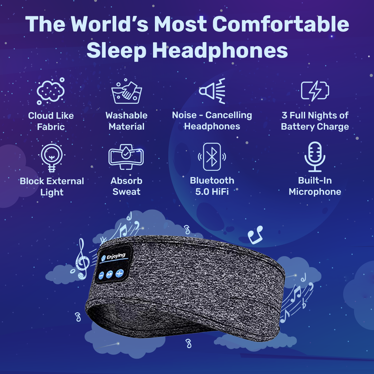 '- Sleep Headphones | Ka-mostore