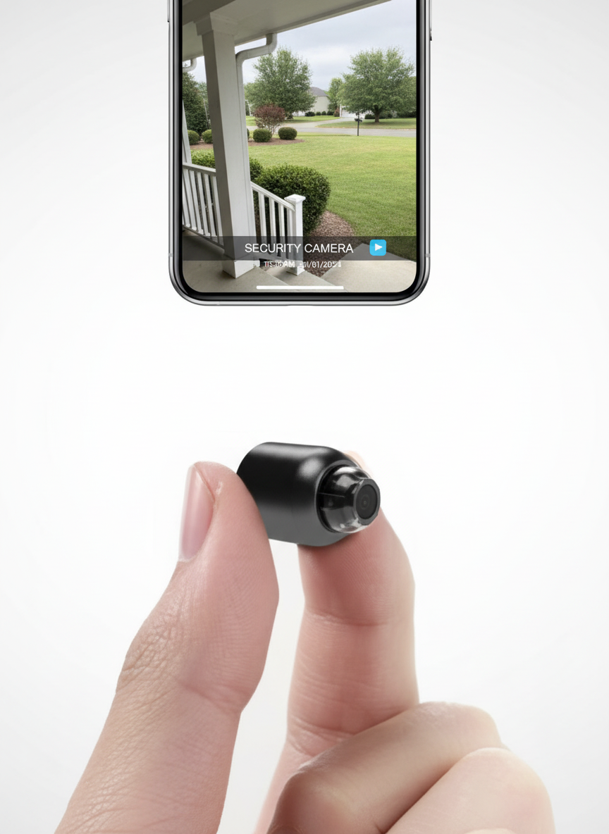 Miniature WiFi Camera: Night Vision & Surveillance | Ka-mostore