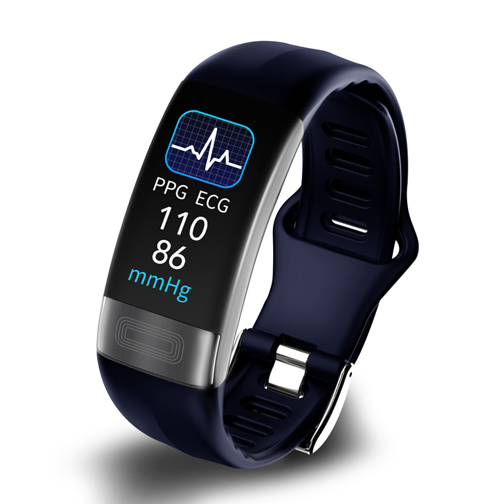 Smart Wristband Blood Pressure Monitor | EKG, Heart Rate, Oxygen Level & Sleep Tracker - FDA Approved | Ka-mostore