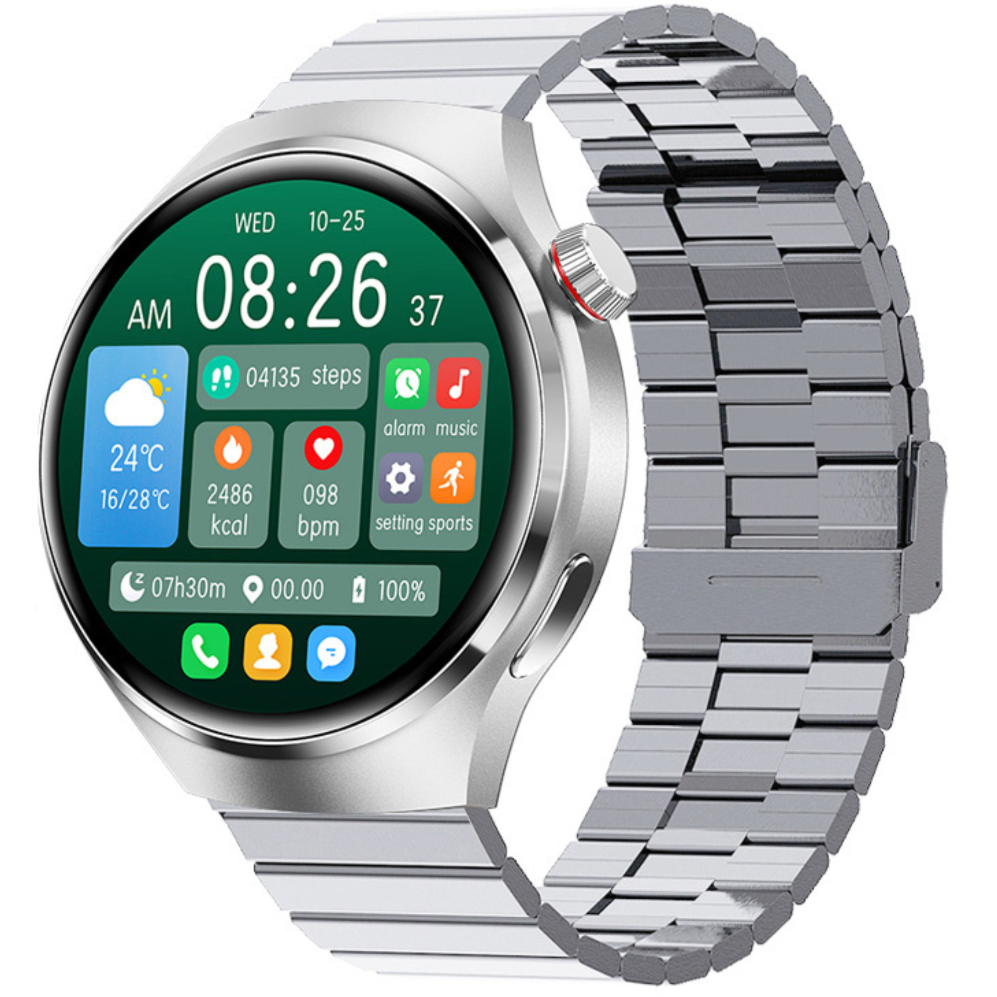Smartwatch: Ideal for Sports, Business & Lifestyle EKG, AMOLED HD, Bluetooth, Heart Rate Limited Edition | Ka-mostore