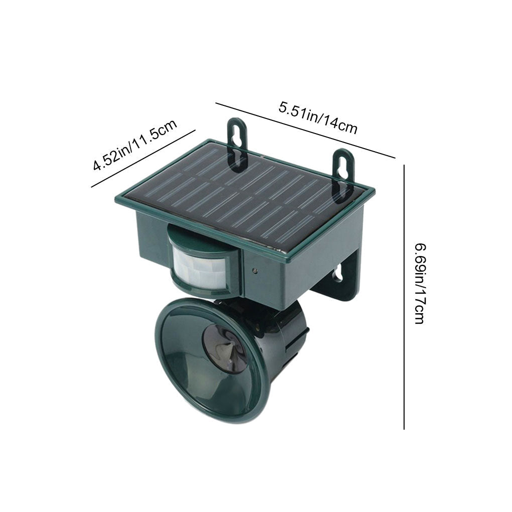 Solar Bird Deterrent with Motion Sensor for Outdoor Areas | Ka-mostore